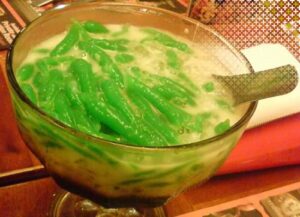 cendol kangkung