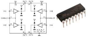 Motor driver IC L293