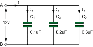 rangkaian kapasitor paralel