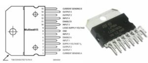 MOTOR DRIVER ic l298