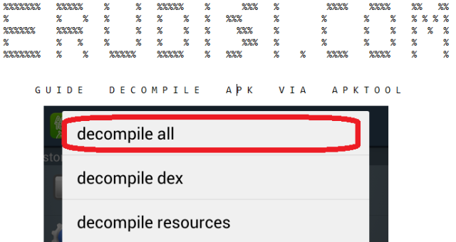 Cara Decompile via APK Tool di Android