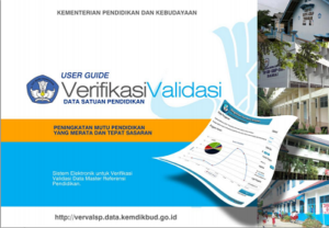 Panduan Update data verval SP, verval PD dan verval PTK