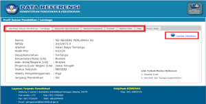 Panduan Update data verval SP, verval PD dan verval PTK