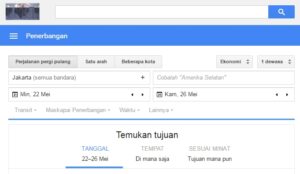 google penerbangan