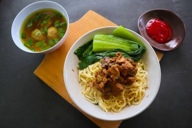 Resep mie ayam sederhana