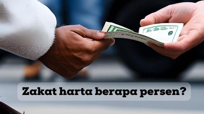 Zakat harta berapa persen